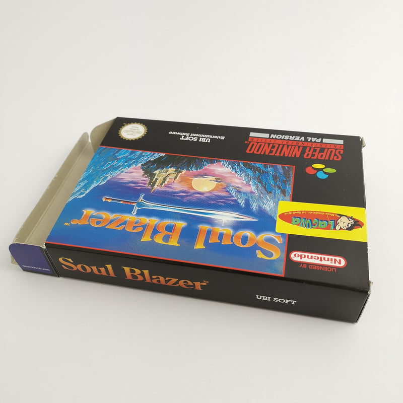Super Nintendo Spiel : Soul Blazer - Enix RPG Laguna | SNES OVP - PAL NOE/SFRG