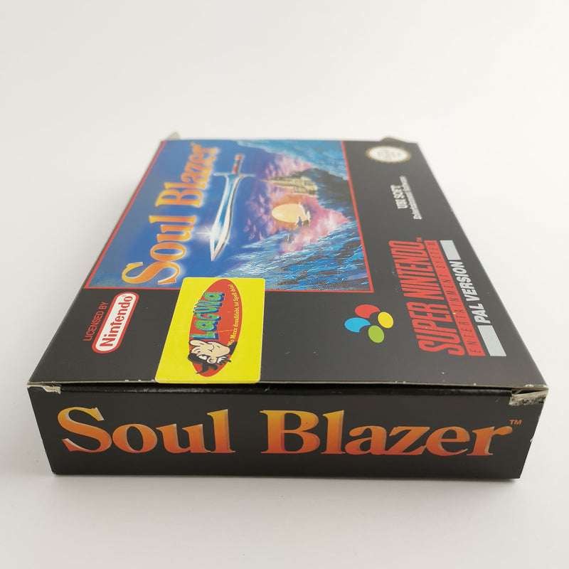 Super Nintendo Spiel : Soul Blazer - Enix RPG Laguna | SNES OVP - PAL NOE/SFRG