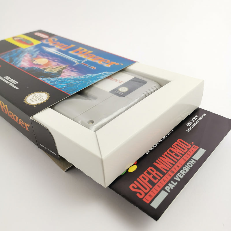 Super Nintendo Spiel : Soul Blazer - Enix RPG Laguna | SNES OVP - PAL NOE/SFRG