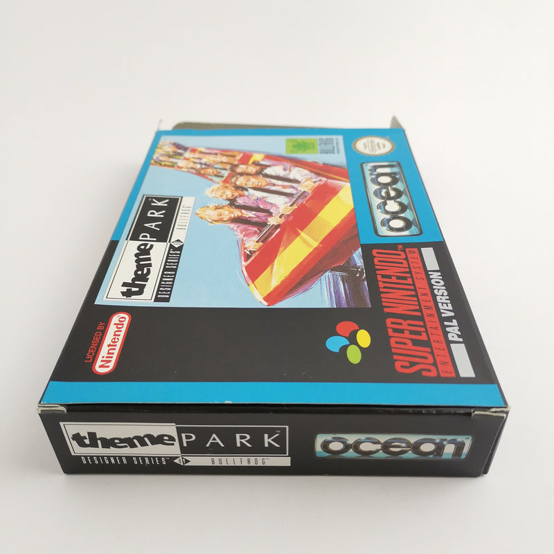Super Nintendo Spiel : Theme Park in OVP | SNES CIB - PAL Version NOE