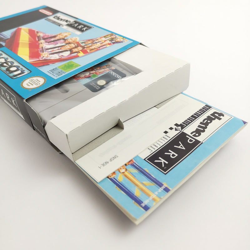 Super Nintendo Spiel : Theme Park in OVP | SNES CIB - PAL Version NOE