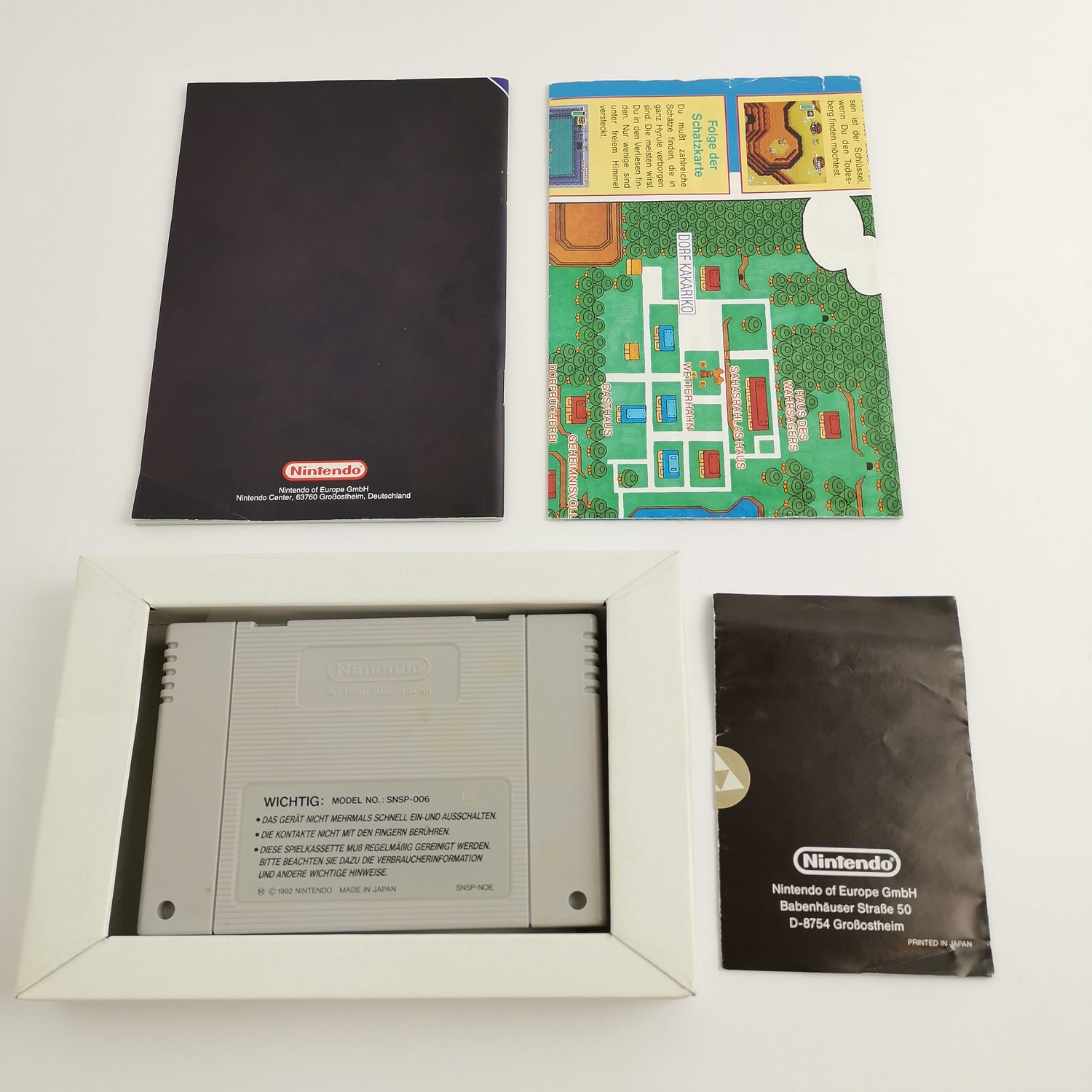 Super Nintendo Spiel : The Legend of Zelda a link to the Past - SNES OVP [1]