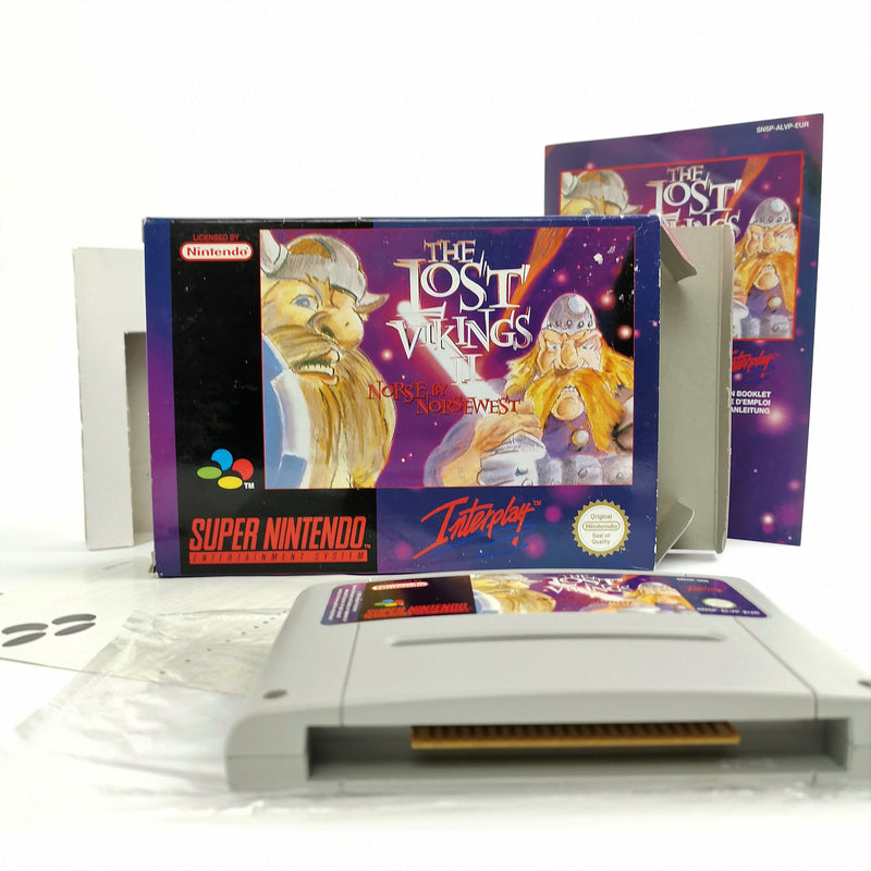 Super Nintendo Spiel : The Lost Vikings II 2 Norse By Norsewest | SNES OVP PAL