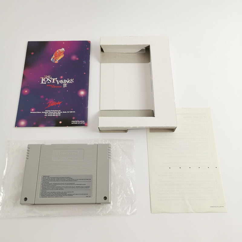 Super Nintendo Spiel : The Lost Vikings II 2 Norse By Norsewest | SNES OVP PAL