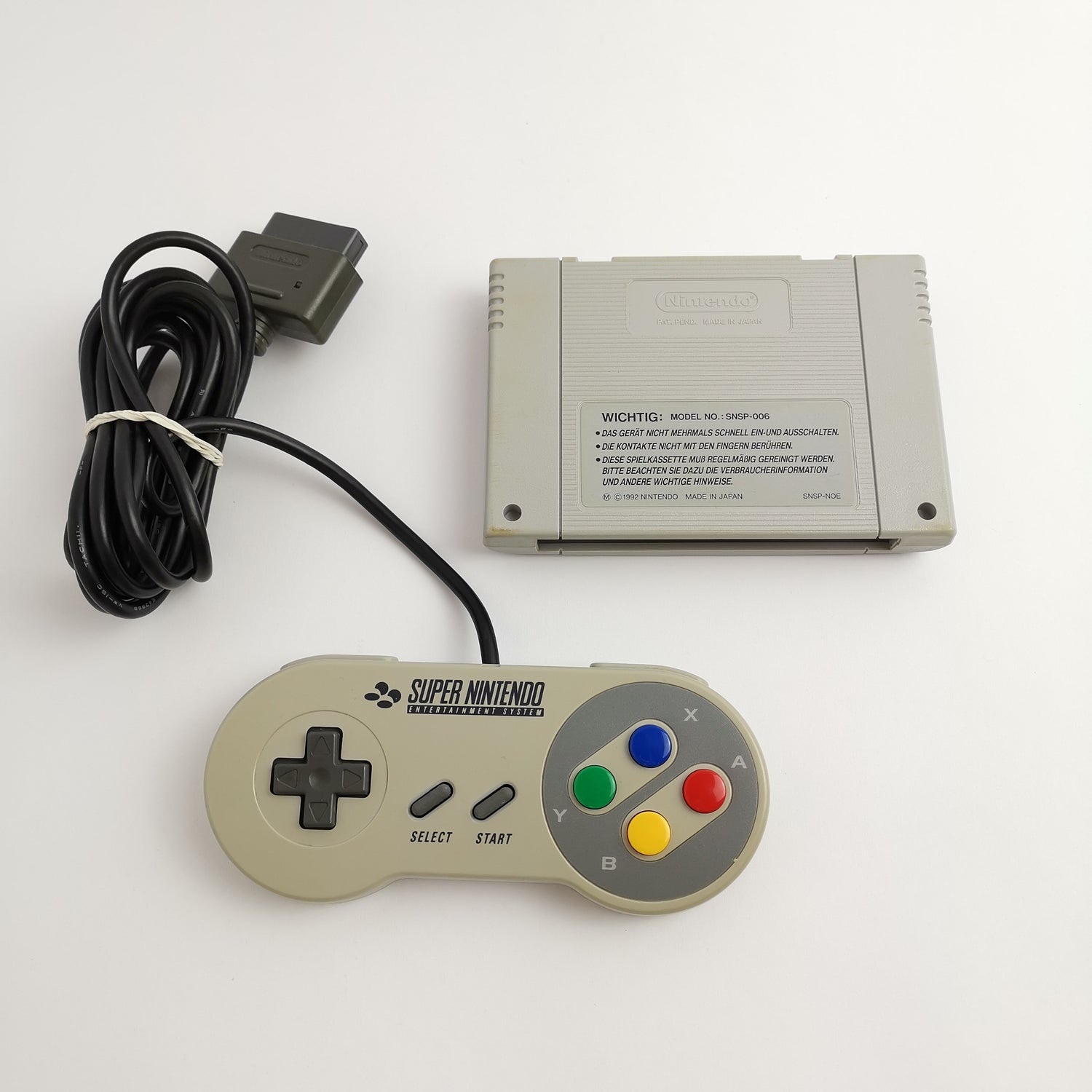 Super Nintendo Spiel : The Legend of Zelda a link to the Past + SNES Controller
