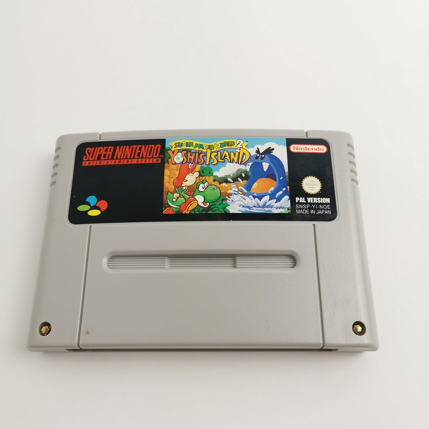 Super Mario World Yoshi's Island SNES Module - Main Image