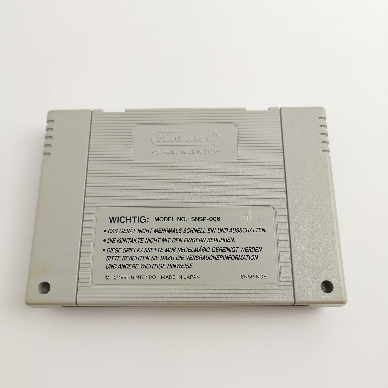 Super Nintendo Spiel : Final Fight 2 - Capcom Modul / Cartridge | SNES PAL NOE