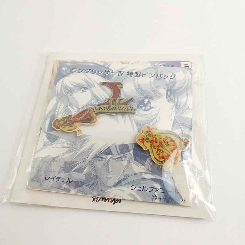 Sega Saturn Game: Langrisser IV 4 | NTSC-J JAPAN version - original packaging