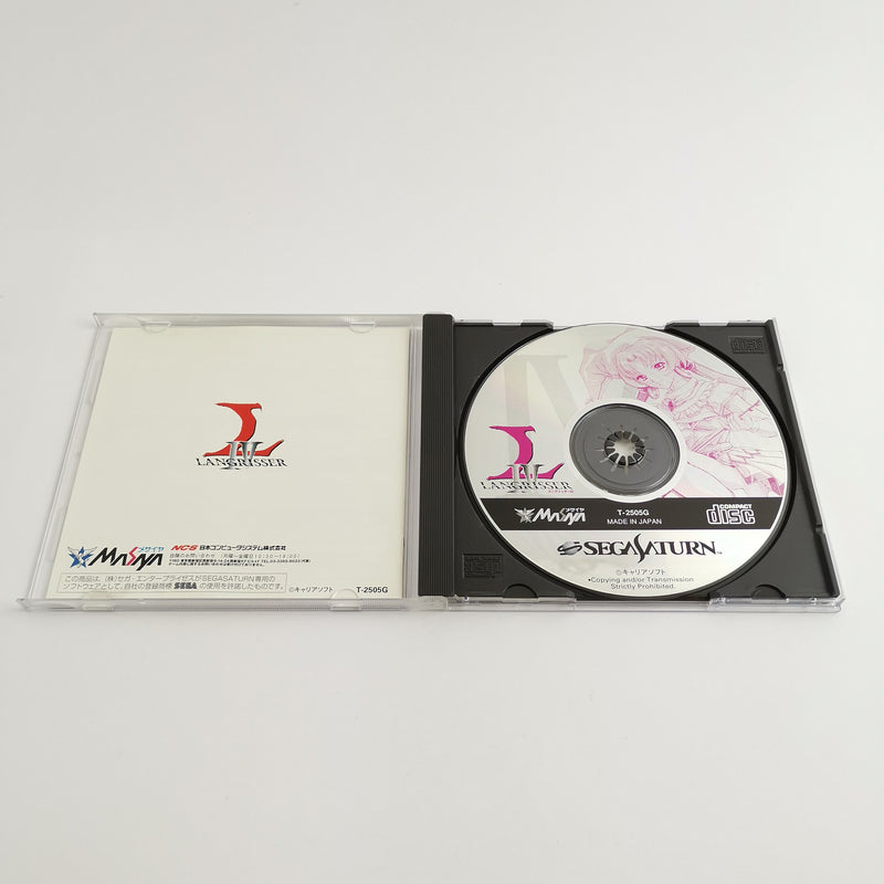 Sega Saturn Game: Langrisser IV 4 | NTSC-J JAPAN version - original packaging
