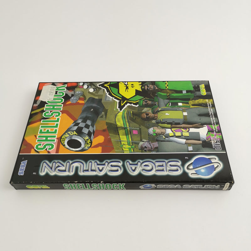 Sega Saturn Spiel : Shellshock in OVP & Anleitung - Core | PAL Version