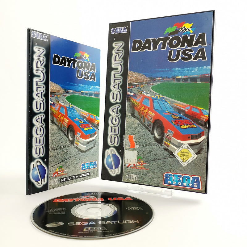 Sega Saturn game: Daytona USA in original packaging &amp; instructions | PAL version