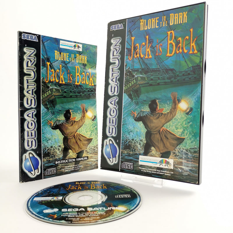 Sega Saturn Game: Alone in the Dark Jack is Back - OVP &amp; Instructions | PAL