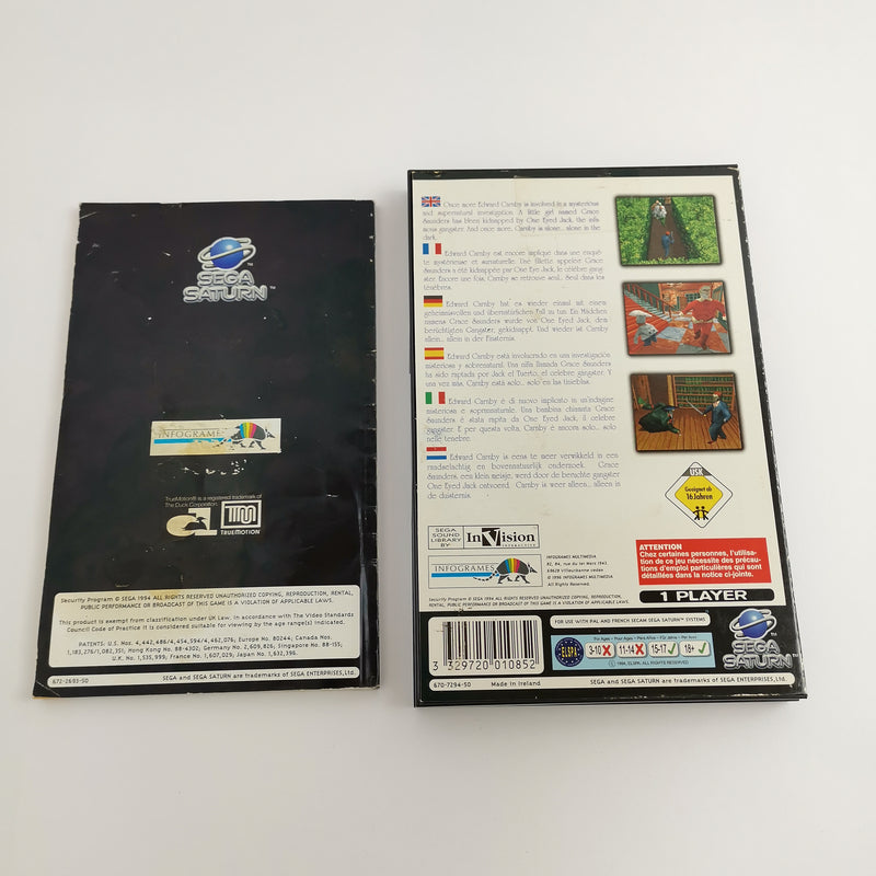 Sega Saturn Spiel : Alone in the Dark Jack is Back - OVP & Anleitung | PAL