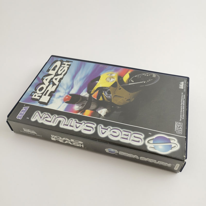 Sega Saturn Game: Road Rash by Electronic Arts - Original Packaging &amp; Instructions | PAL disk