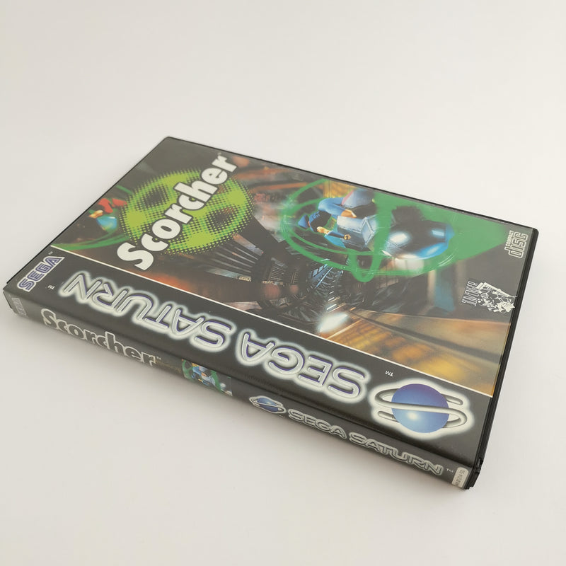 Sega Saturn Game: Scorcher - Original Packaging &amp; Instructions | PAL disk system
