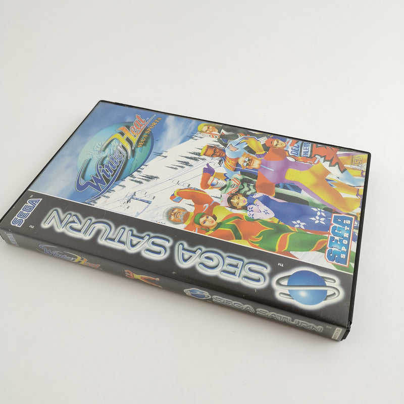 Sega Saturn Spiel : Winter Heat Sega Sports - OVP & Anleitung | PAL Disk System