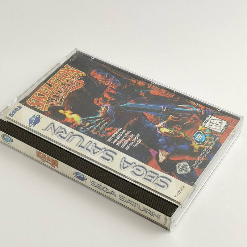 Sega Saturn Spiel : Skeleton Warriors DEFEKT - OVP & Anleitung | NTSC-U/C USA