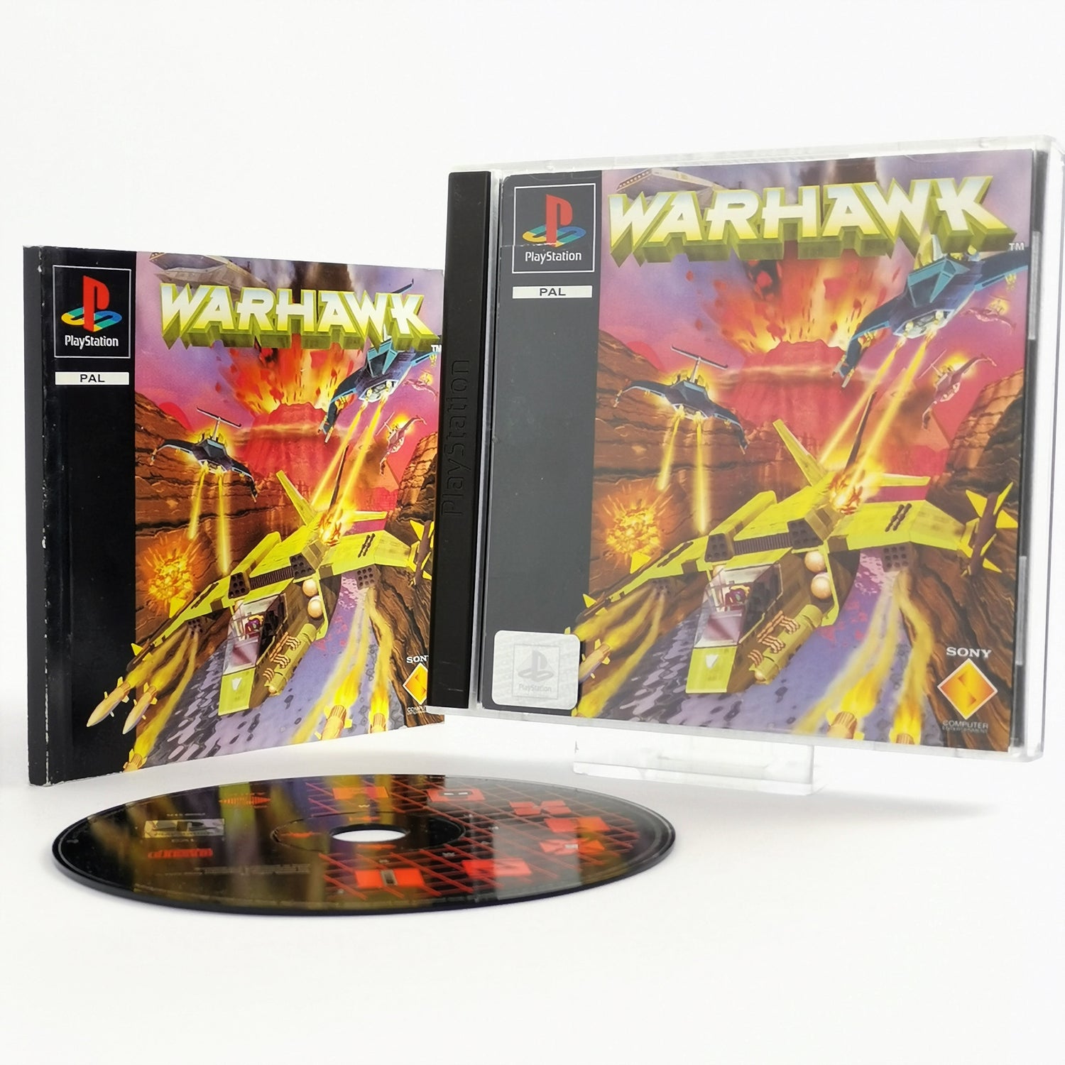 Sony Playstation 1 Spiel : Warhawk - OVP & Anleitung | PS1 PSX - PAL Version