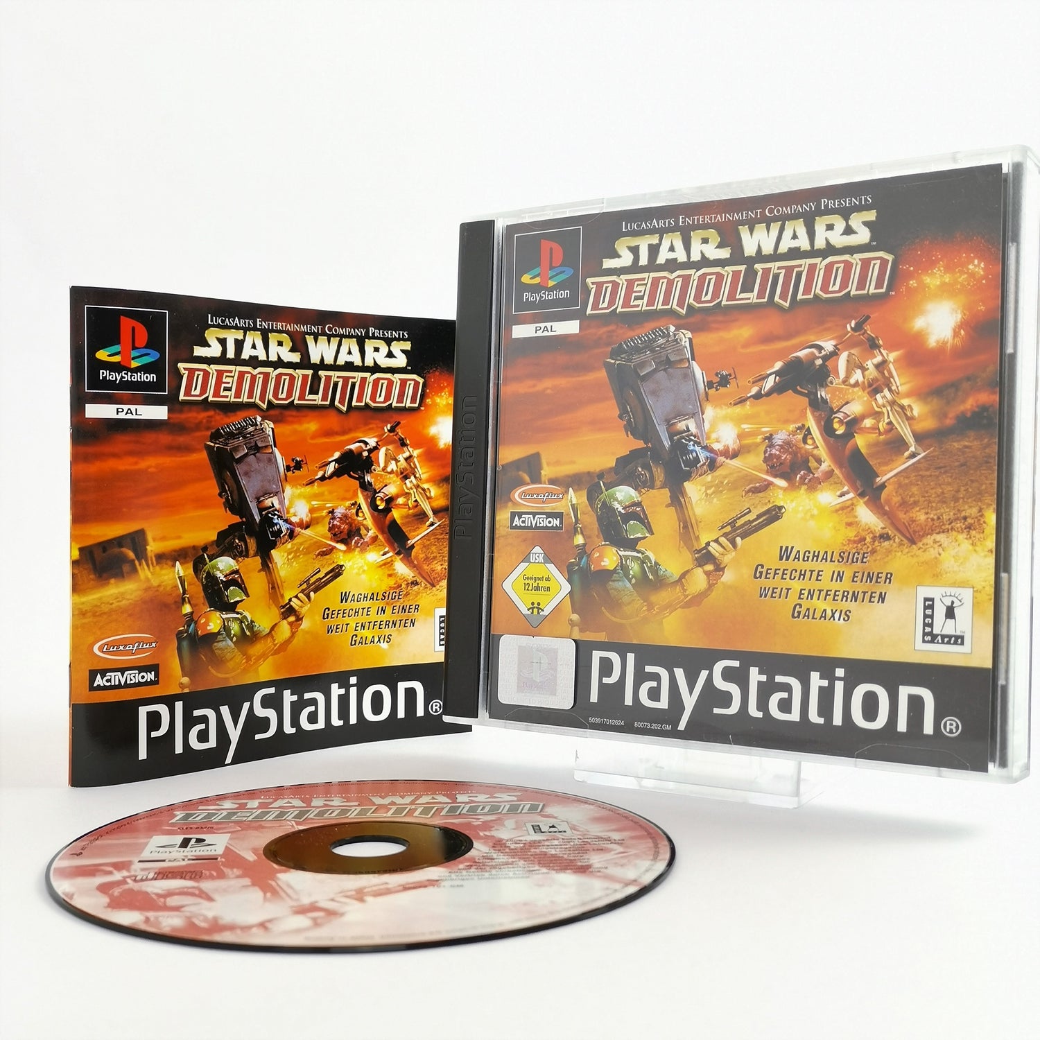 Sony Playstation 1 Spiel : Star Wars Demolition - OVP & Anleitung | PS1 PSX PAL