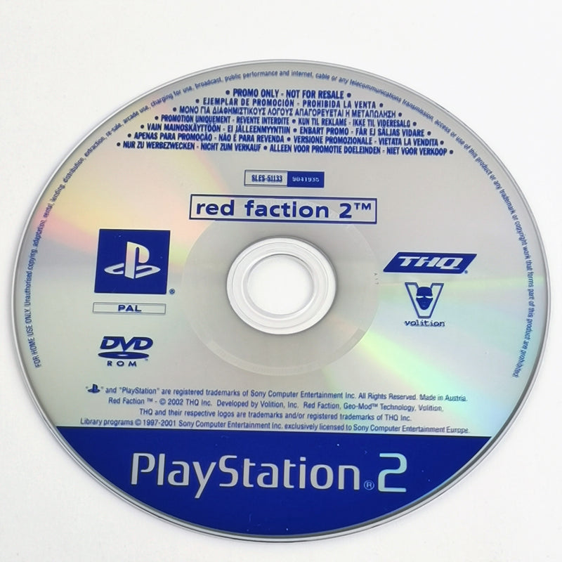 Sony Playstation 2 Promo Spiel : Red Faction 2 - Vollversion Not for Resale PS2