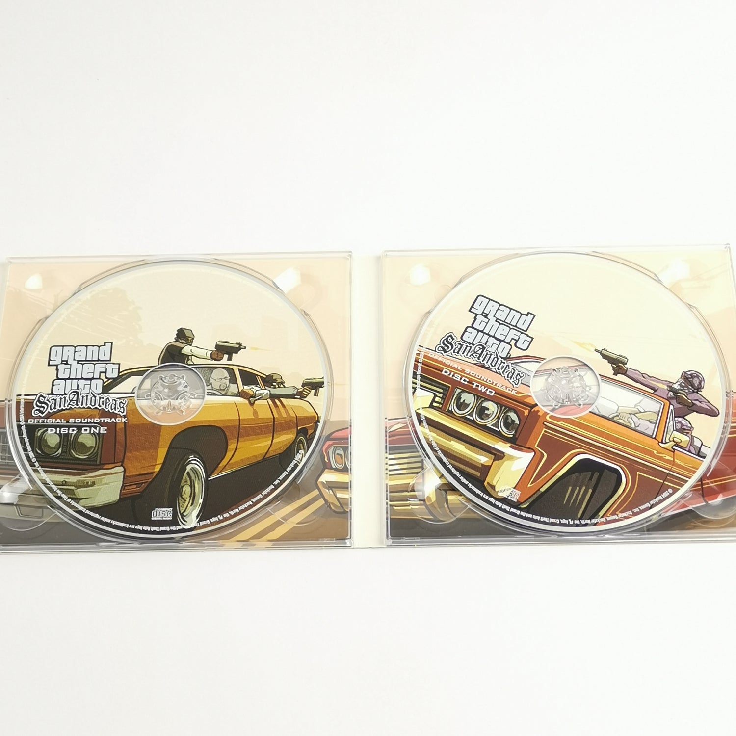 Official soundtrack CD for the game: Grand Theft Auto San Andreas - GTA PS2