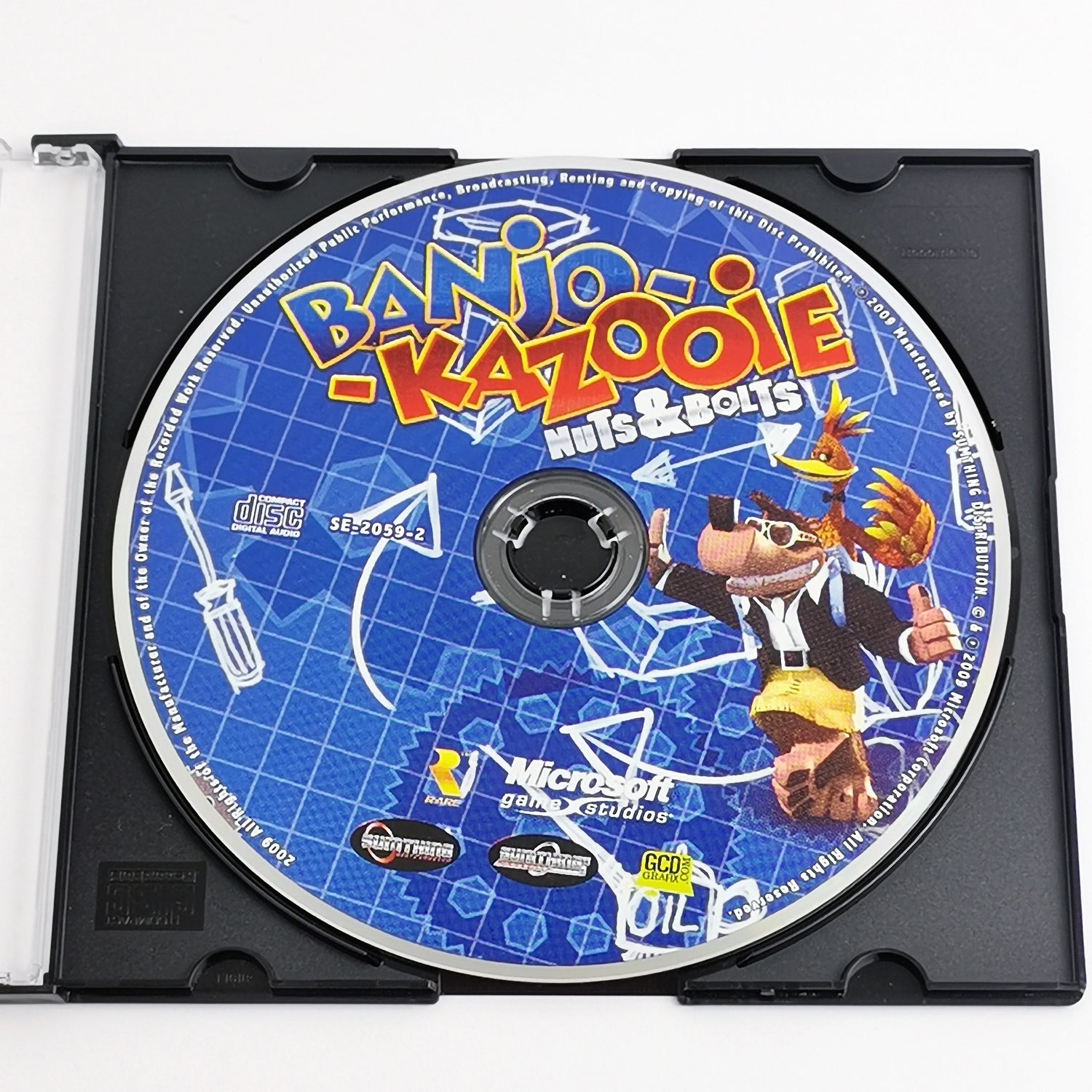 Audio soundtrack CD for the game: Banjo Kazooie Nuts & Bolts | Xbox