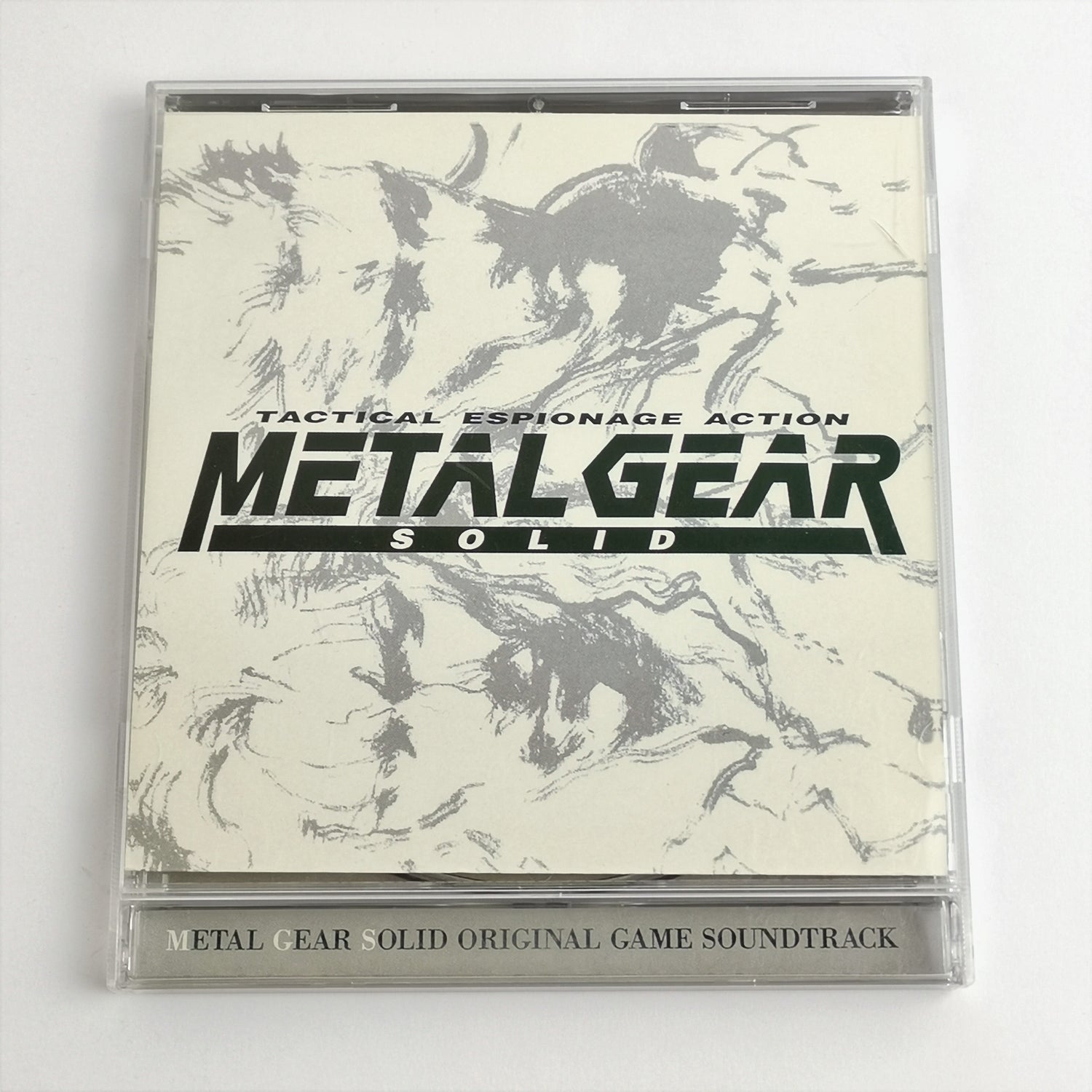 Audio soundtrack CD for the game: Metal Gear Solid - PS1