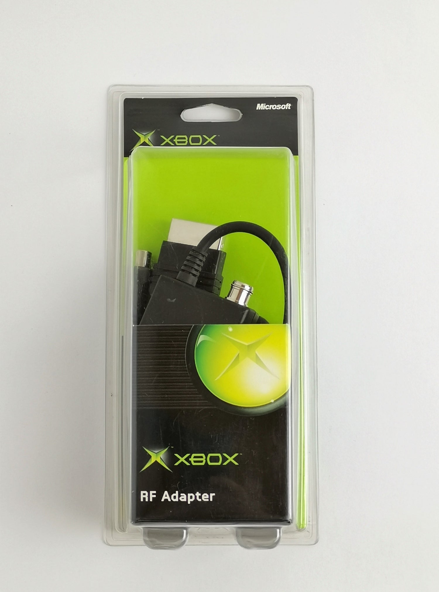Microsoft Xbox Classic Accessory Cable: RF Adapter NEW in Blister | Original packaging
