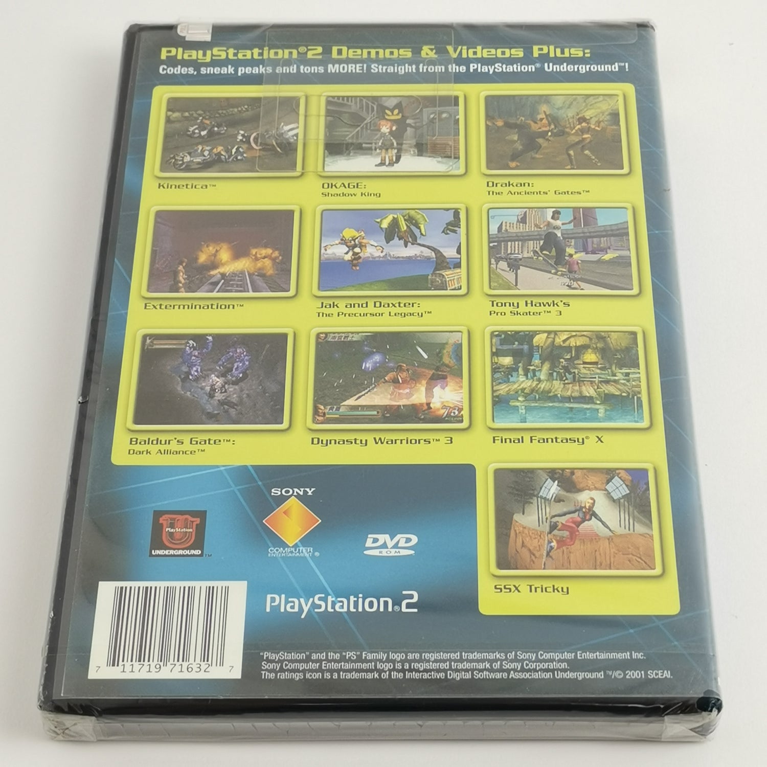 Sony Playstation 2 Zubehör : Jampack Winter 2001 | PS2 NTSC-U/C USA NEU SEALED