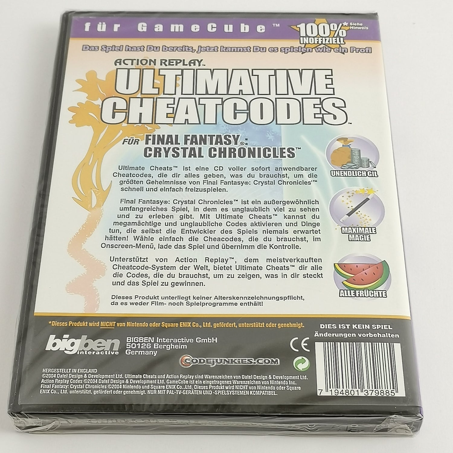 Nintendo Gamecube : Ultimate Cheat Codes - Final Fantasy Crystal Chronicles NEW