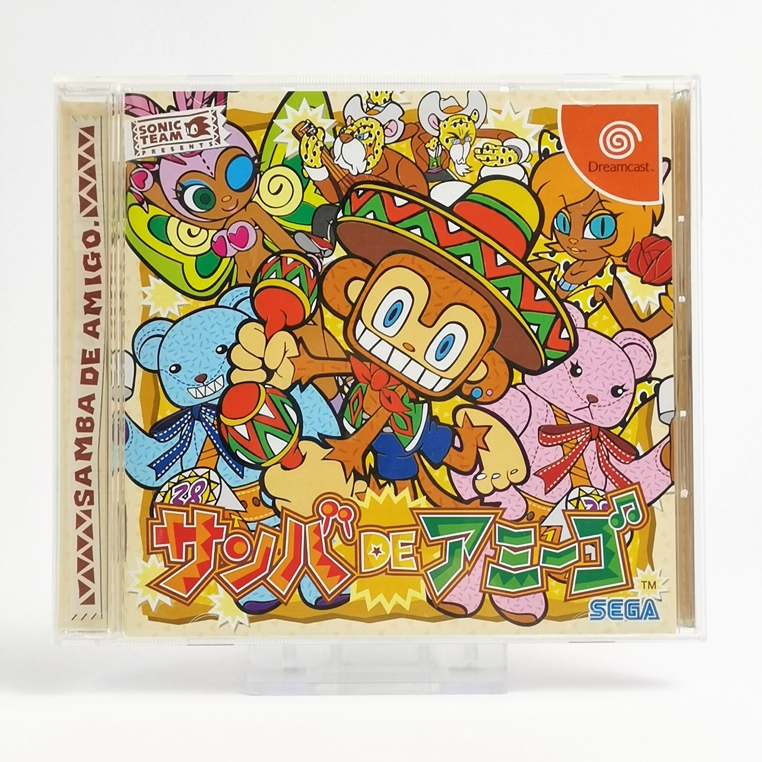 Japanese Sega Dreamcast game: Samba De Amigo - JAPAN Import | DC original packaging