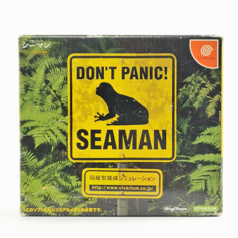 Sega Dreamcast Spiel : Don´t Panic Seaman | JAPAN Import - NTSC-J OVP