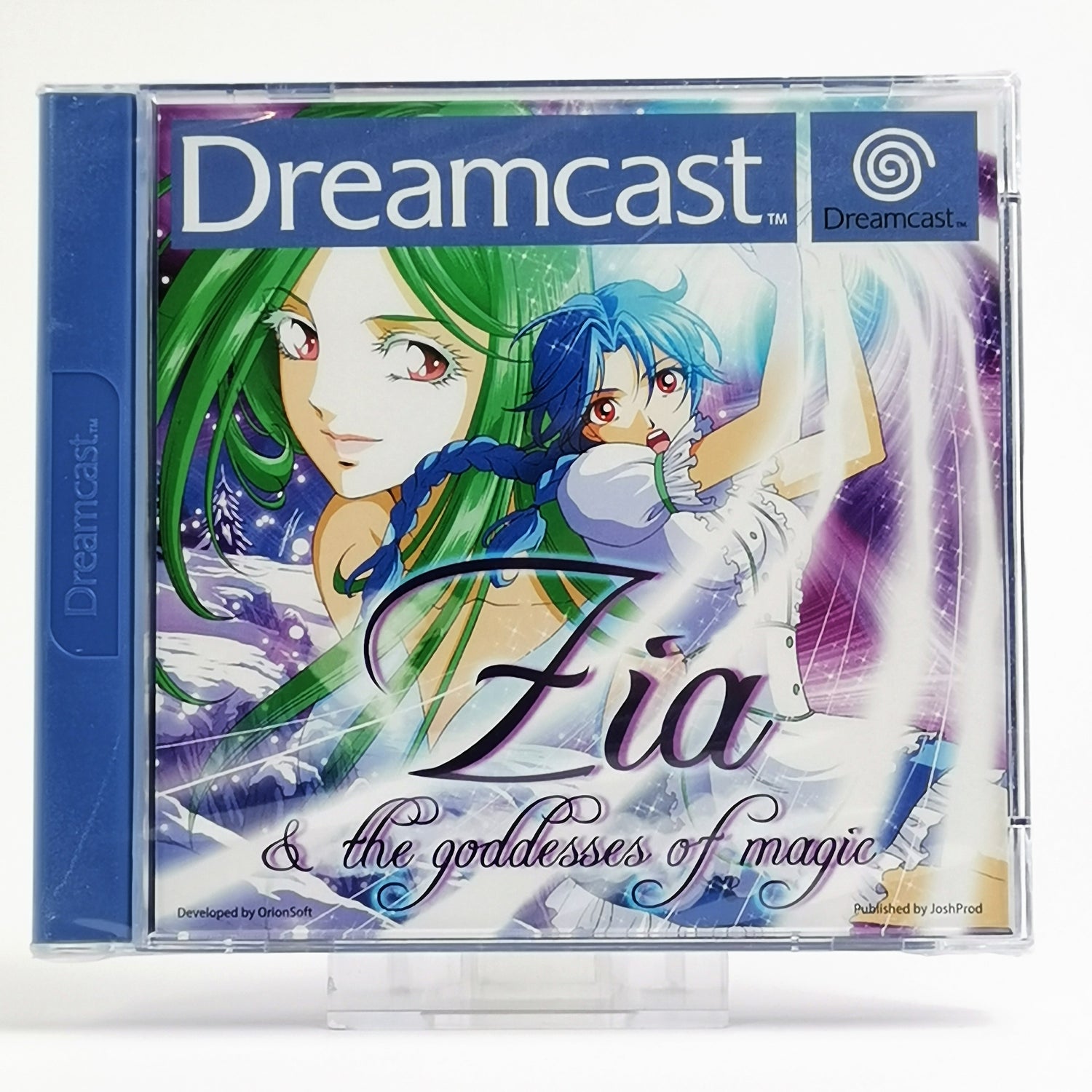 Sega Dreamcast Homebrew Game : Zia & the goddesses of magic from 2016 | NEW orig