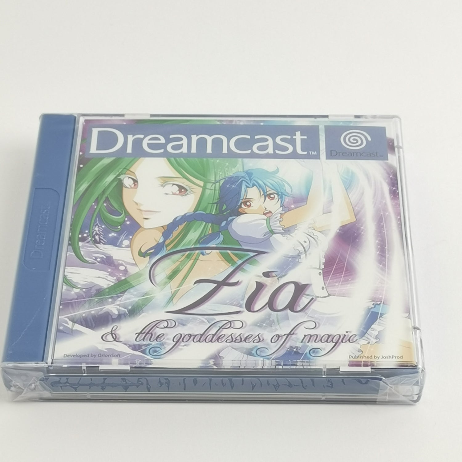 Sega Dreamcast Homebrew Game : Zia & the goddesses of magic from 2016 | NEW orig