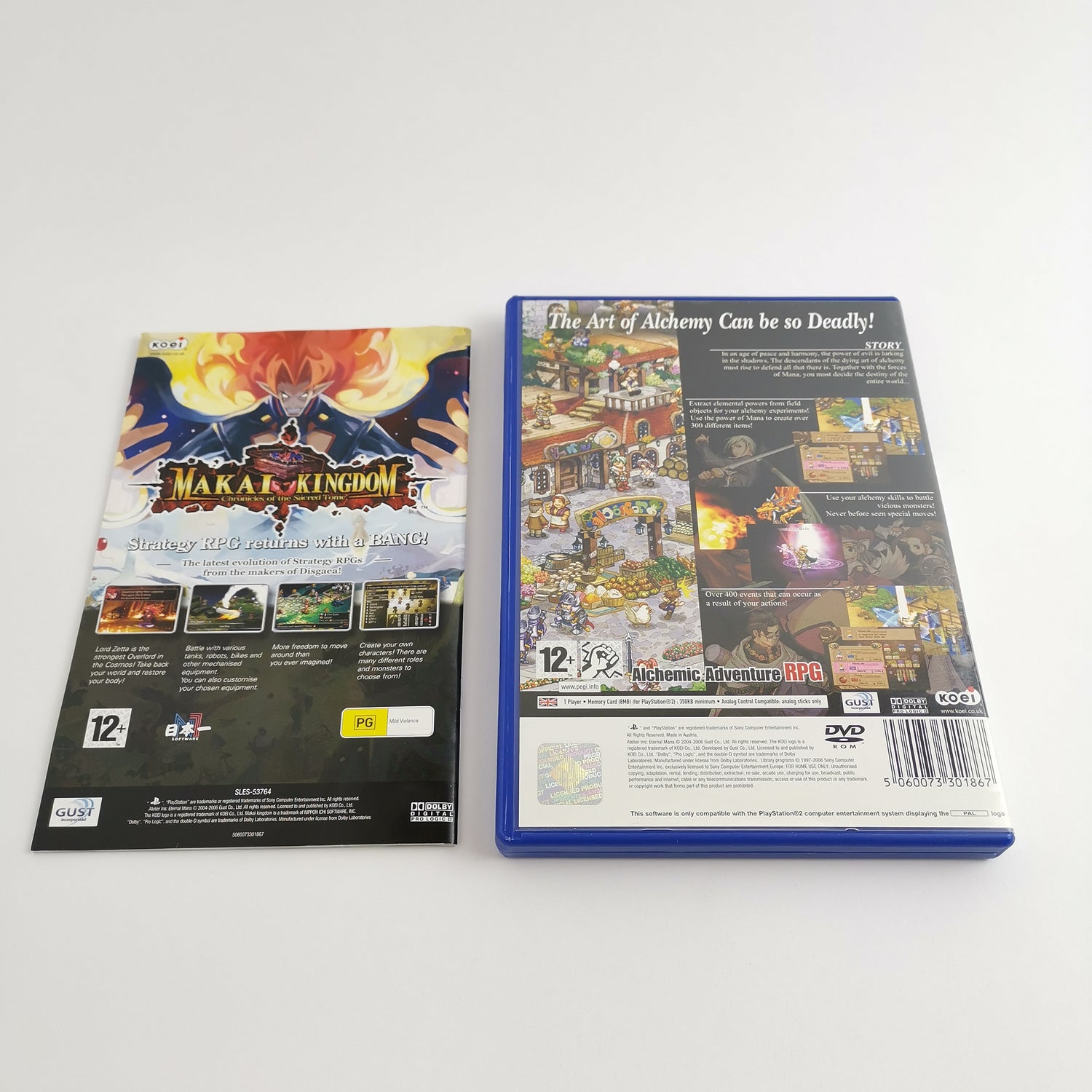 Sony Playstation 2 Game: Atelier Iris Eternal Mana - KOEI | PS2 OVP PAL