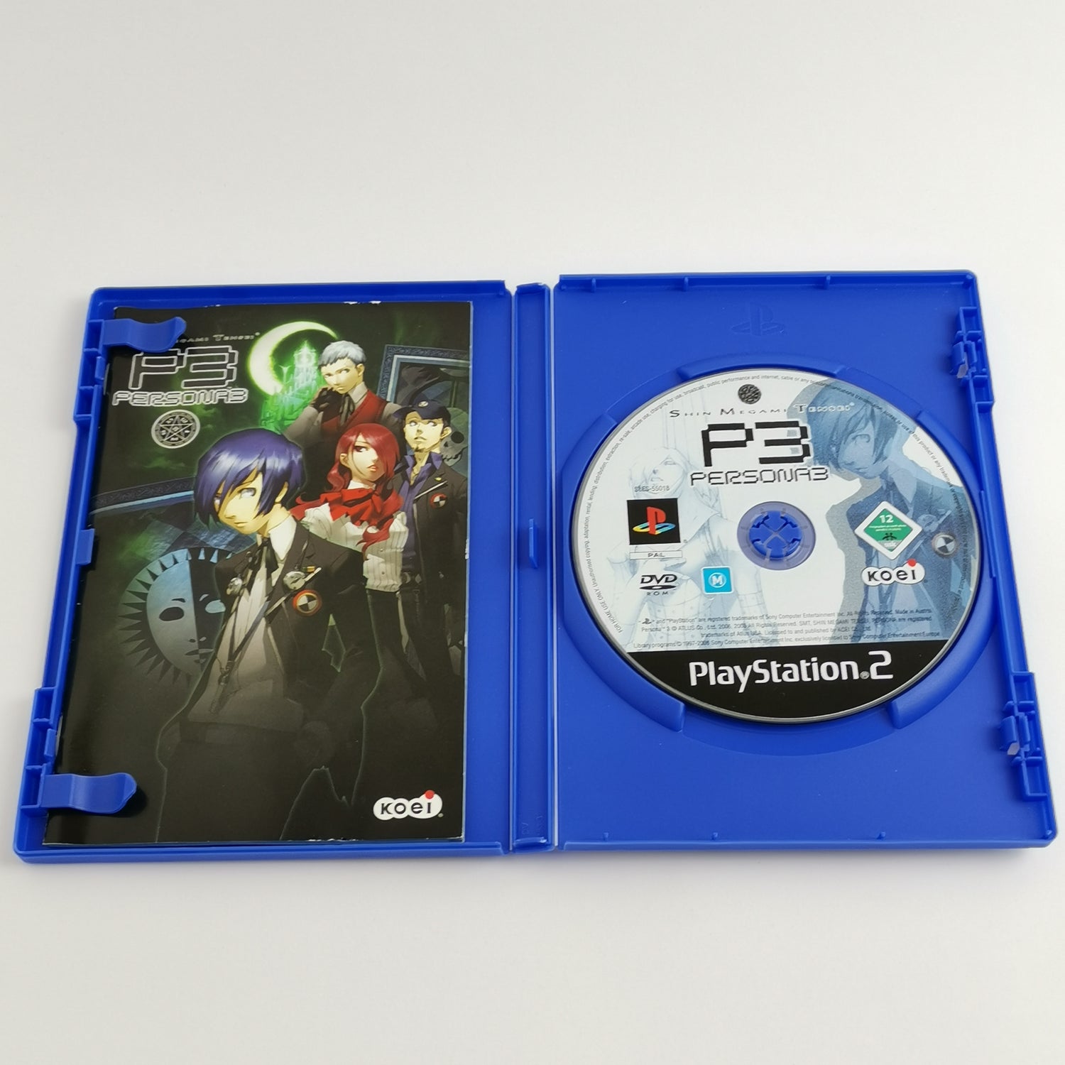 Sony Playstation 2 Spiel : Shin Megami Tensei P3 Persona 3  | PS2 OVP PAL