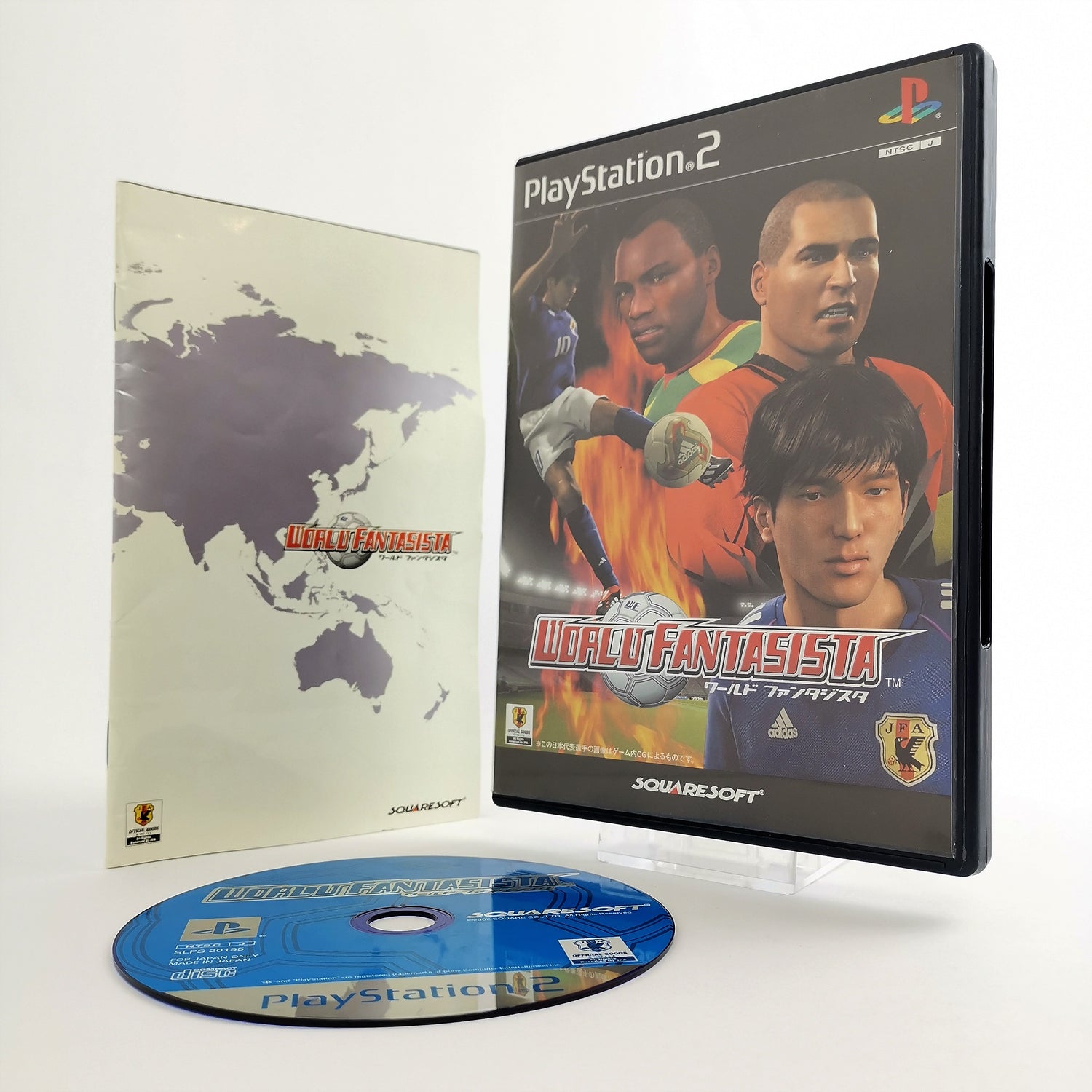Sony Playstation 2 Game: World Fantasista - Football | Original packaging NTSC-J JAPAN