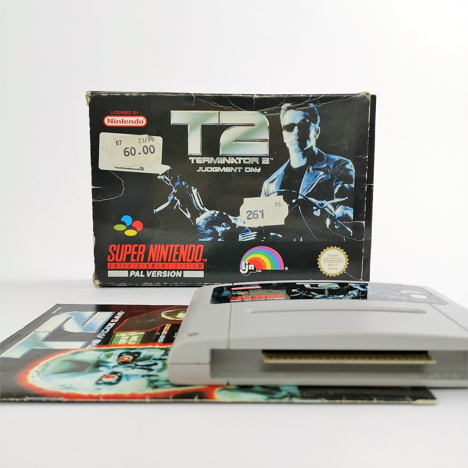 Super Nintendo Spiel : T2 Terminator 2 Judgment Day - OVP & Anleitung | SNES PAL