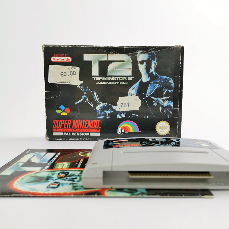 Super Nintendo Spiel : T2 Terminator 2 Judgment Day - OVP & Anleitung | SNES PAL