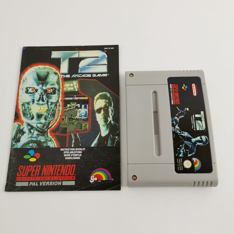 Super Nintendo Spiel : T2 Terminator 2 Judgment Day - OVP & Anleitung | SNES PAL