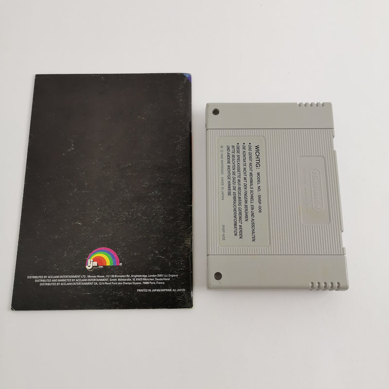 Super Nintendo Spiel : T2 Terminator 2 Judgment Day - OVP & Anleitung | SNES PAL