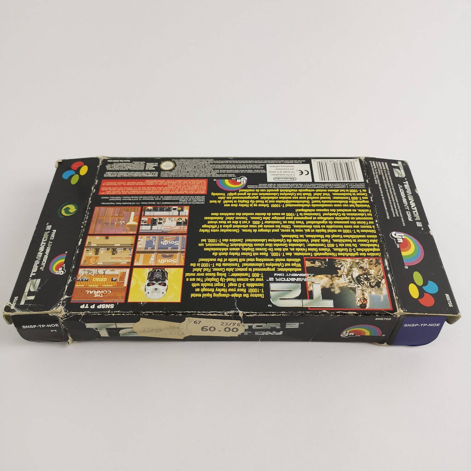 Super Nintendo Spiel : T2 Terminator 2 Judgment Day - OVP & Anleitung | SNES PAL