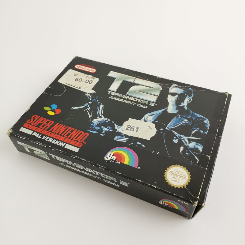 Super Nintendo Spiel : T2 Terminator 2 Judgment Day - OVP & Anleitung | SNES PAL