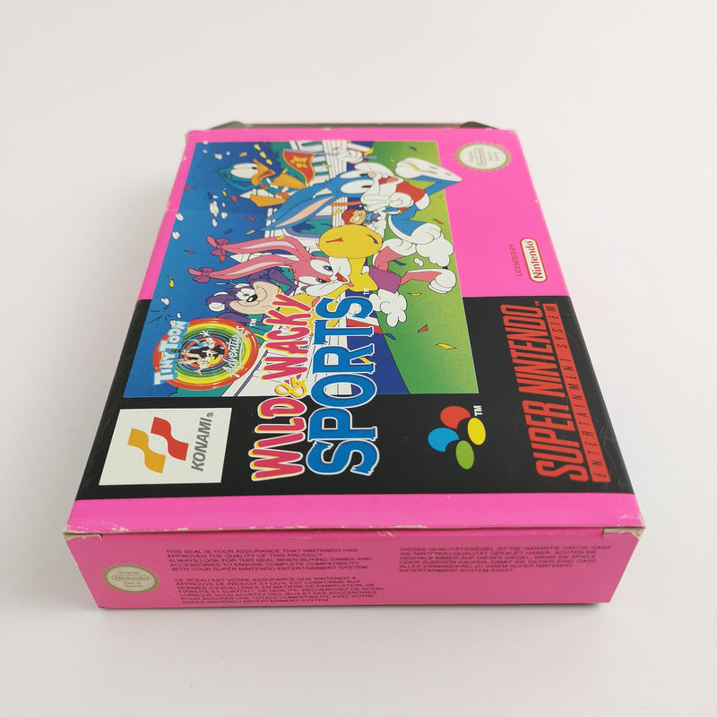Super Nintendo Spiel : Wild Wacky Sports - OVP & Anleitung | SNES PAL Konami