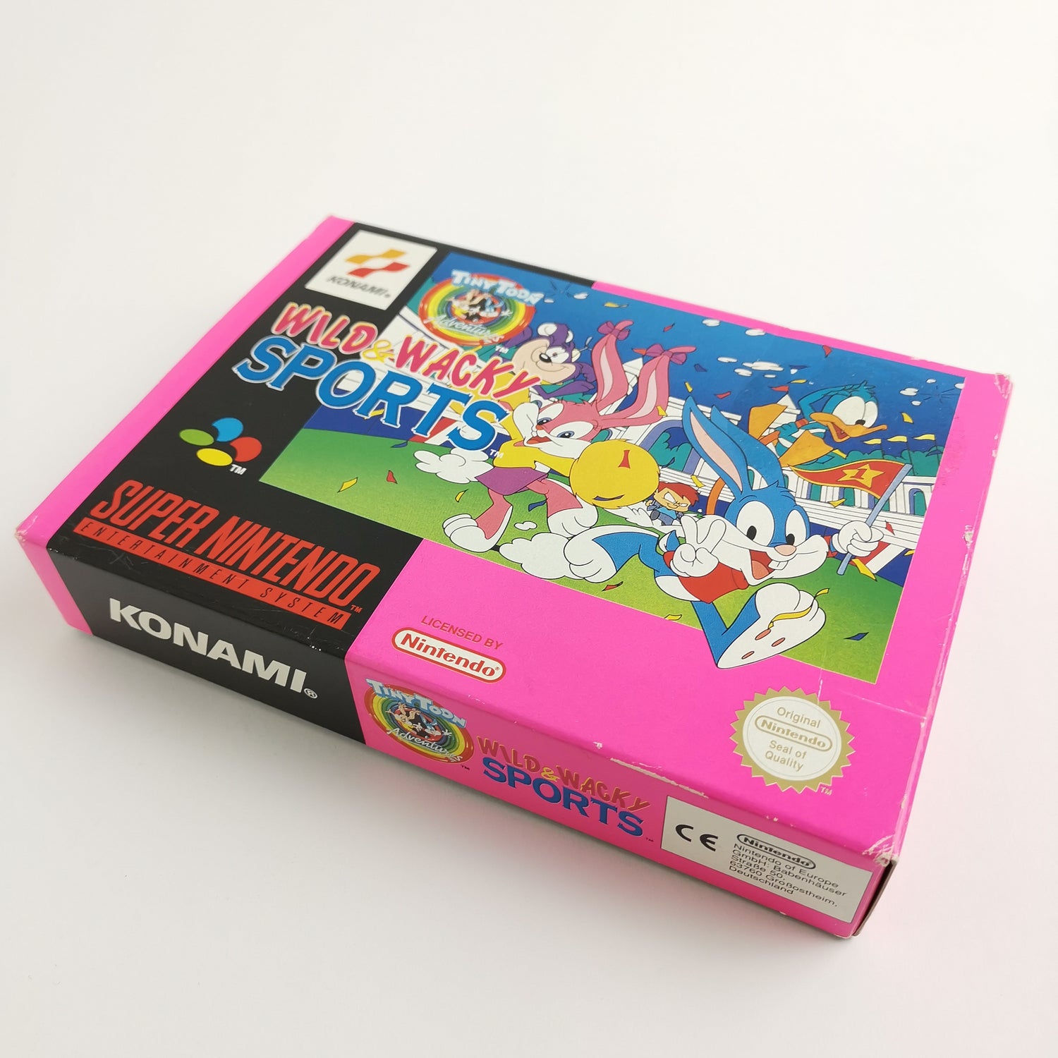 Super Nintendo Spiel : Wild Wacky Sports - OVP & Anleitung | SNES PAL Konami