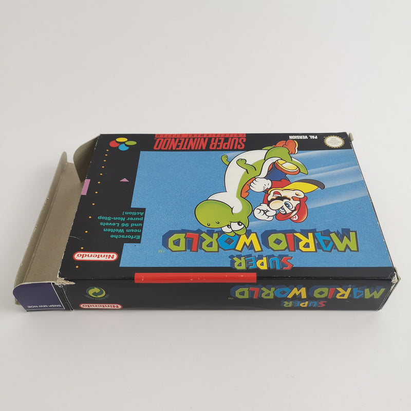 Super Nintendo game: Super Mario World - original packaging &amp; instructions | SMW SNES PAL