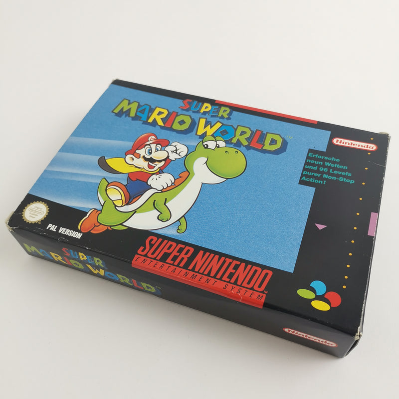 Super Nintendo game: Super Mario World - original packaging &amp; instructions | SMW SNES PAL