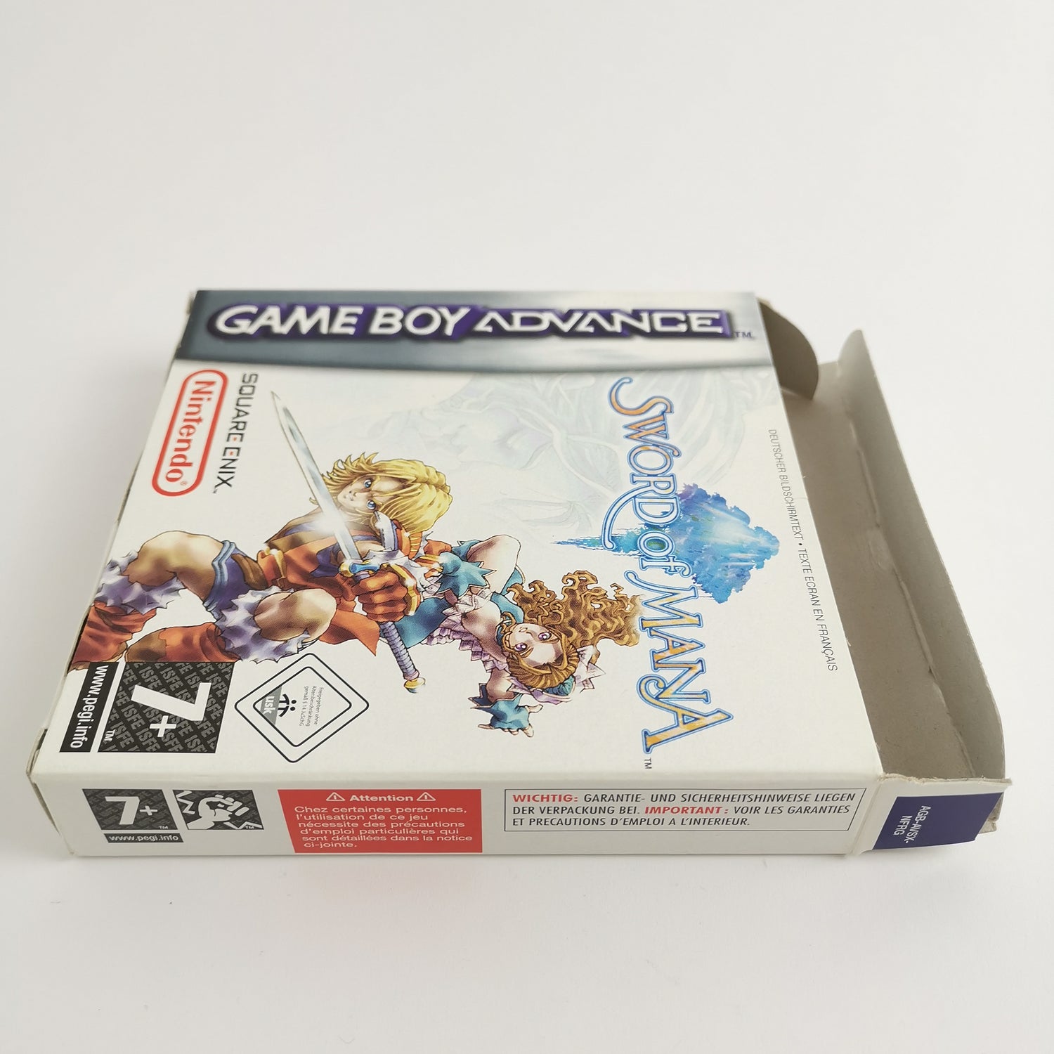 Nintendo Game Boy Advance Game: Sword of Mana - OVP & Instructions | Square Enix