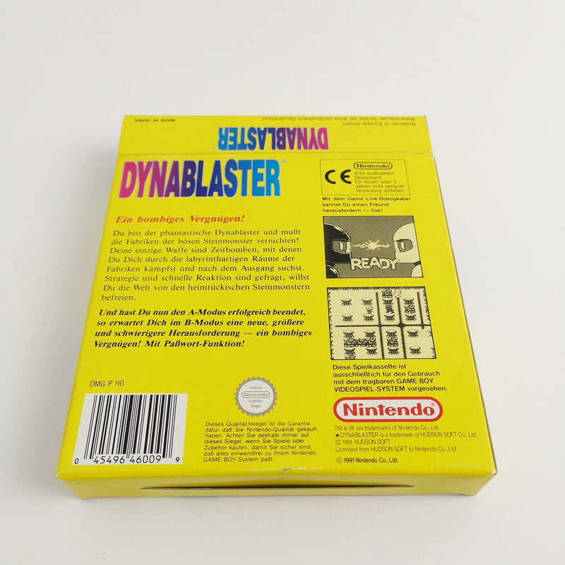 Nintendo Game Boy Classic Spiel : Dynablaster Hudson Soft - OVP & Anleitung PAL