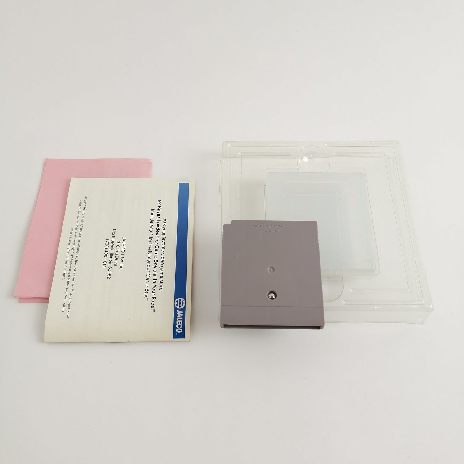 Nintendo Game Boy Classic Game: Maru's Mission (alternative original packaging - rare) USA